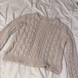 Cropped sweater